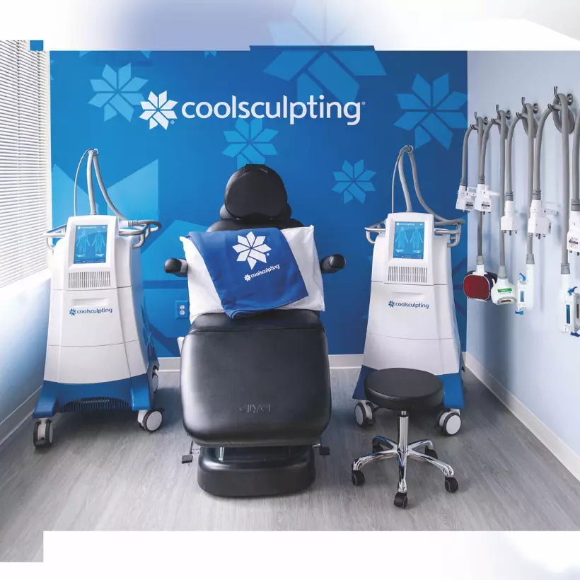 Practice room with CoolSculpting® 